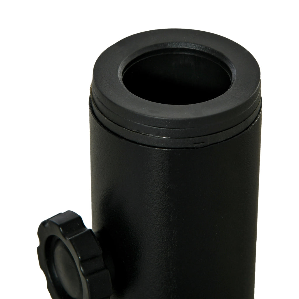 Piede Parasol Regolabile in Metallo ¨C zephmum ¨C Nero per ? 34, 38, 48 mm