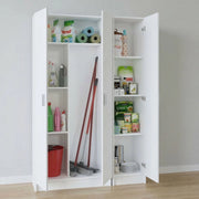 Soave, Armadio Multiuso Grande Modulabile, 110x180h cm Bianco