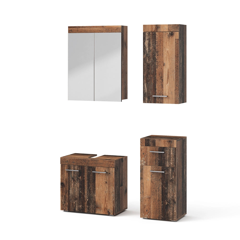 Vicco Set di mobili da bagno Oldstyle 5 parti