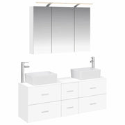 Set di mobili per il bagno 4 pcs Bianco 3406855