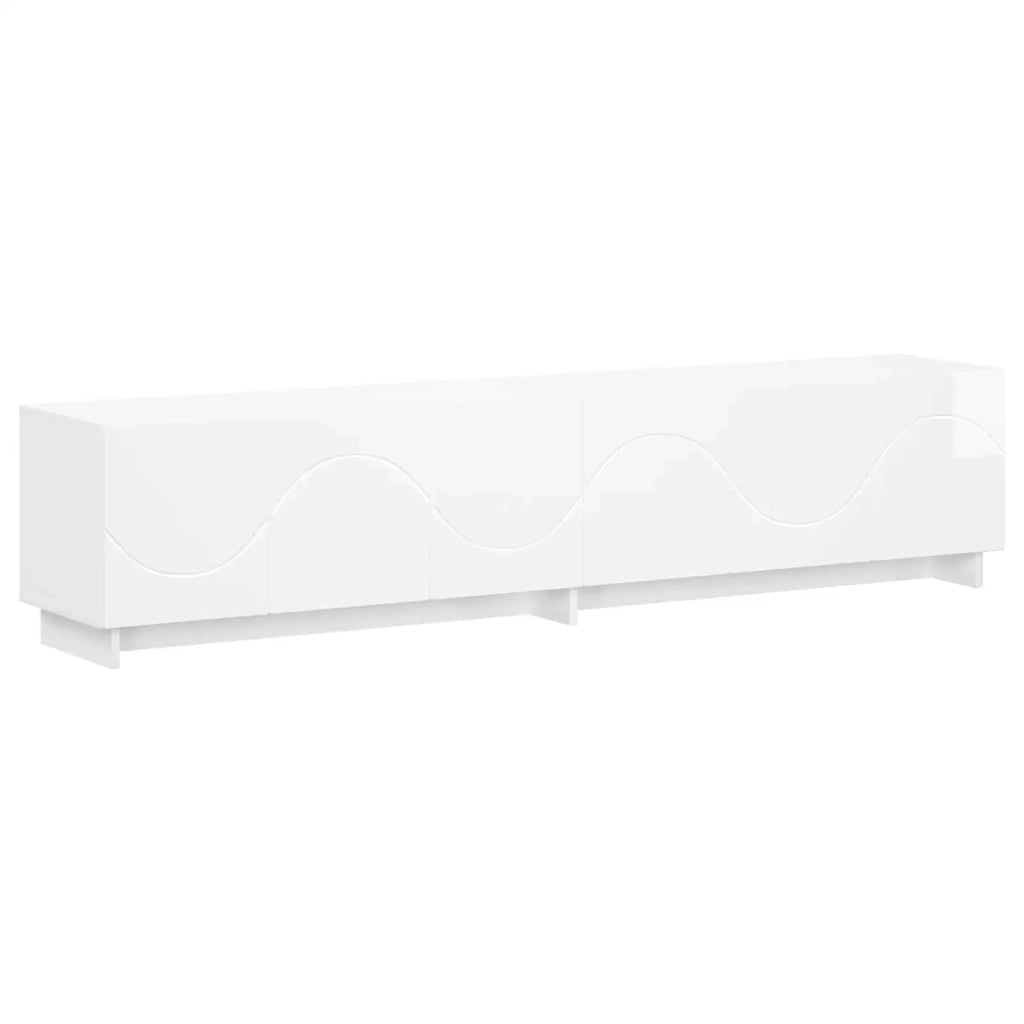 Supporto TV 179.5 x 34.5 x 40 cm Bianco Lucido 8011589