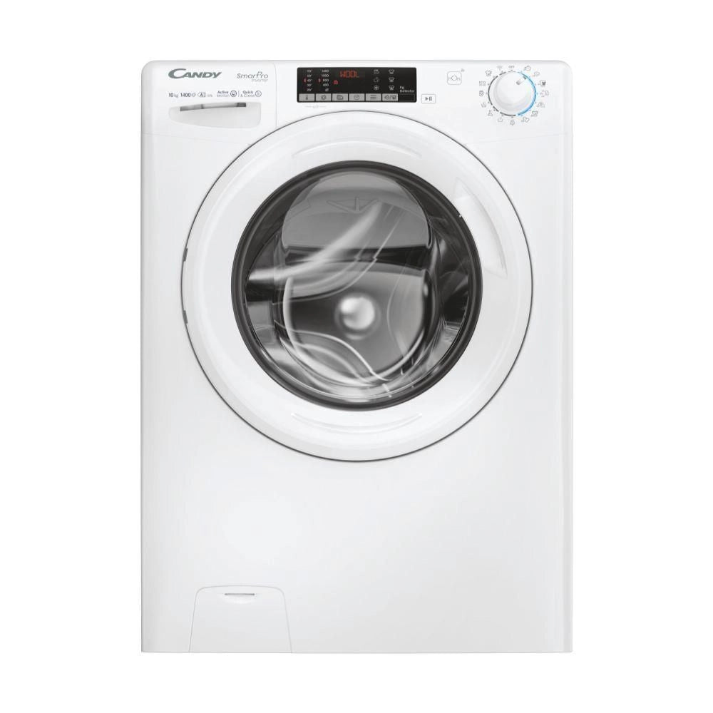 Candy Smart Pro Inverter Lavatrice 10 kg, Classe A-10%, 1400giri, Bianco, CO 4104TWM/1-S