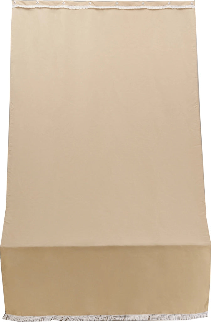 Tenda da Sole per Sormonto 140x300 cm in Poliestere con Anelli Ranieri Beige