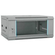 Armadio di rete per interni unità di archiviazione 60 x 45 x 28 cm design industriale funzione di sicurezza acciaio grigio 02_0059060