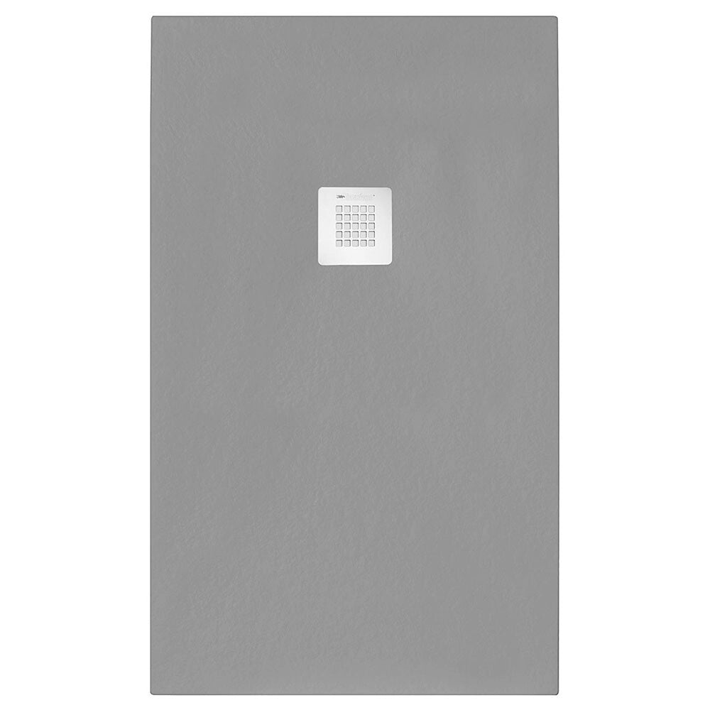 Piatto doccia 70x190 in marmoresina effetto pietra grigio riducibile Ten