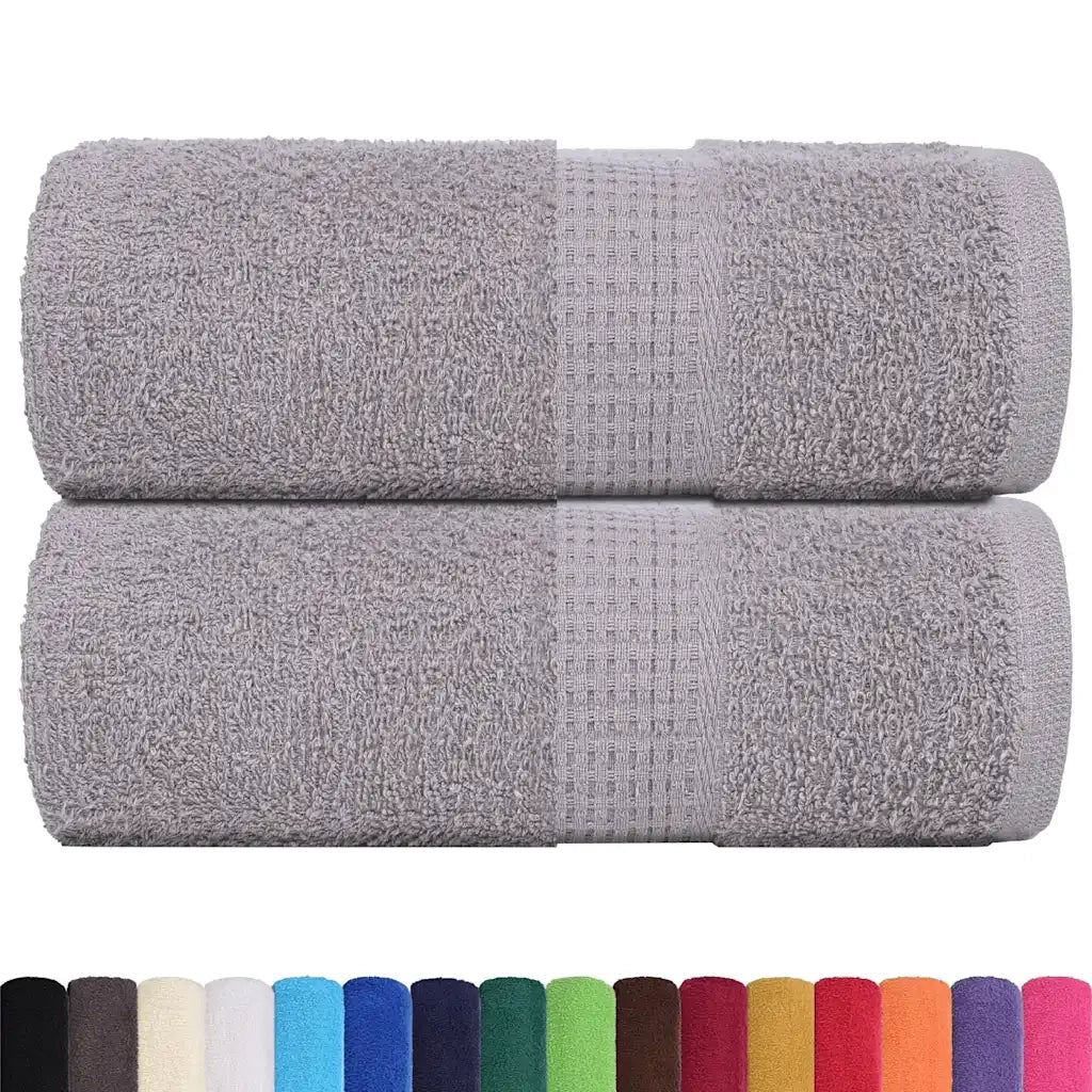 Asciugamani per ospiti FROGN 2 pz Grigio 30x50 cm 360 g/m² 136827