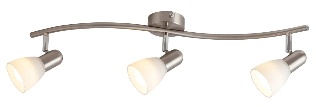 Barra faretti Rabalux Soma 6303 cromo/bianco 3xE14 40W