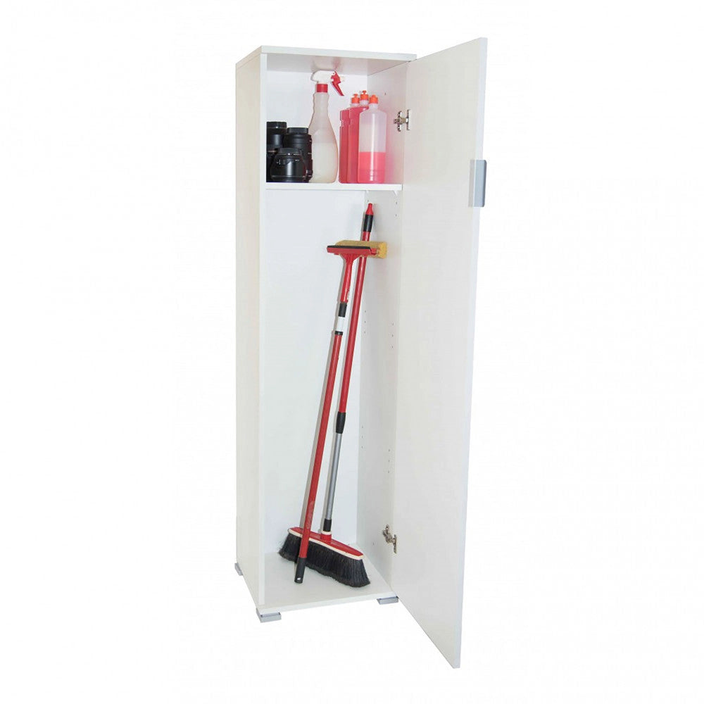 Portascope 40x33x151 h cm in Truciolare bilaminato Bianco