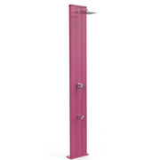 Doccia Solare In Alluminio Dada S 40 Litri Con Miscelatore E Lavapiedi Colore Fuxia Cv-D420/4003