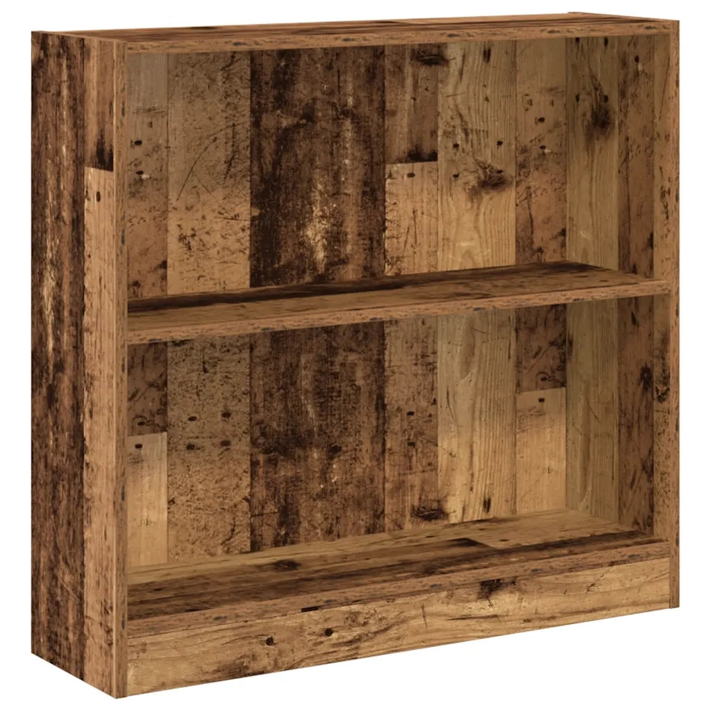 vidaXL Libreria Legno Antico 80x24x76 cm in Legno Multistrato