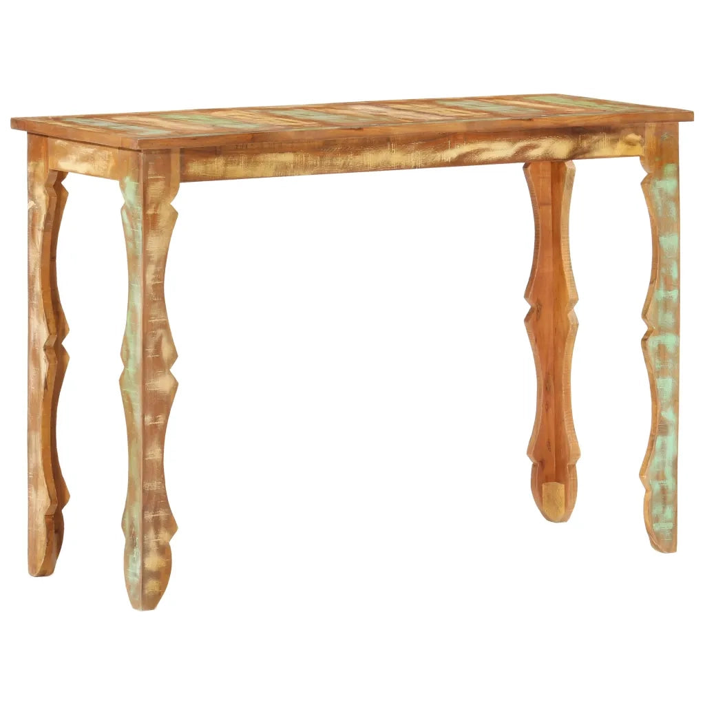Tavolo Consolle 110x40x76 cm in Legno Massello di Recupero 286492