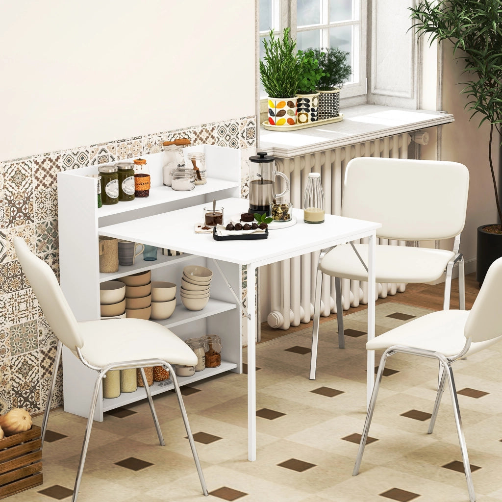 Tavolo da pranzo pieghevole ¨C zephmum ¨C bianco 90x200