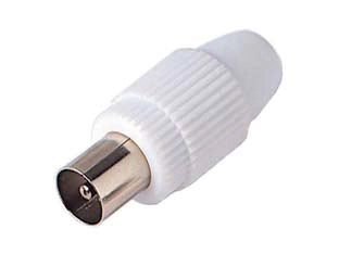 SPINOTTO COASSIALE TV- - ø mm.9,5 37000 - in blister da pz.1 - 5 blister FANTON