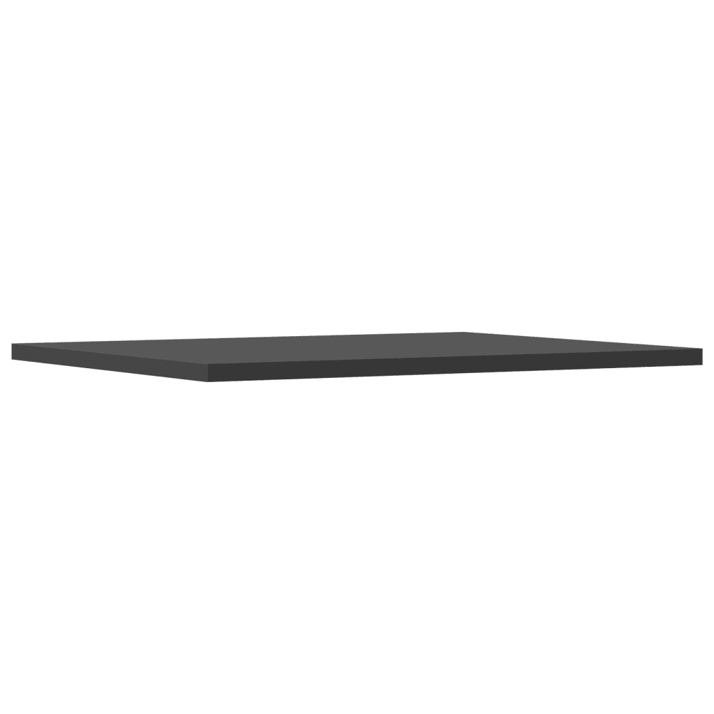 Ripiani per Libreria 4 pz Grigi 40x50x1,5 cm Truciolato cod mxl 59750