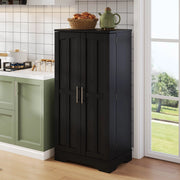 Armadio alto moderno in MDF con luce LED a sensore, 120x60x40 cm, nero