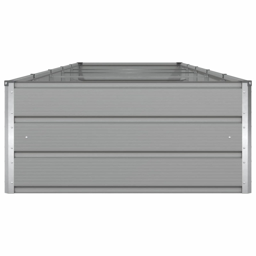 Fioriera Grigio chiaro 480 x 100 x 45 cm Acciaio zincato