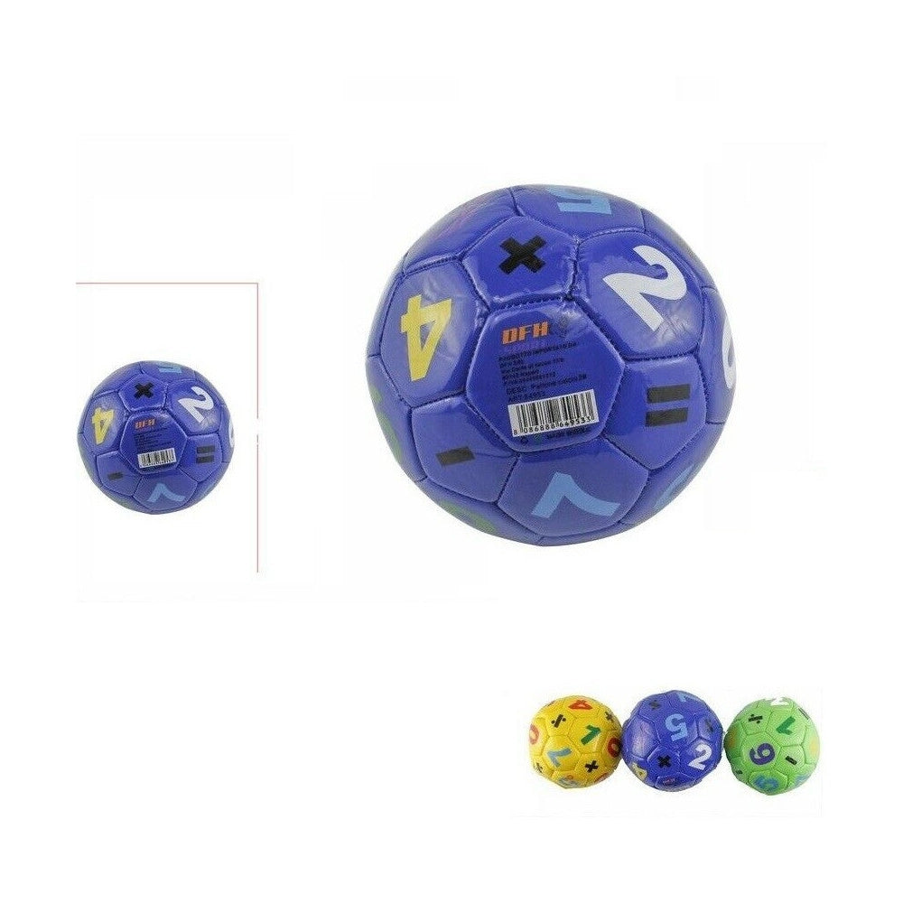 Trade Shop - Mini Pallone Palla Da Calcio Football Colorato Numeri Bambini Misura 1 -