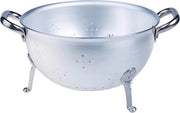 Pialla in Alluminio 3mm - Utensili da Cucina Professionale con 2 Maniglie per 3 Piedi