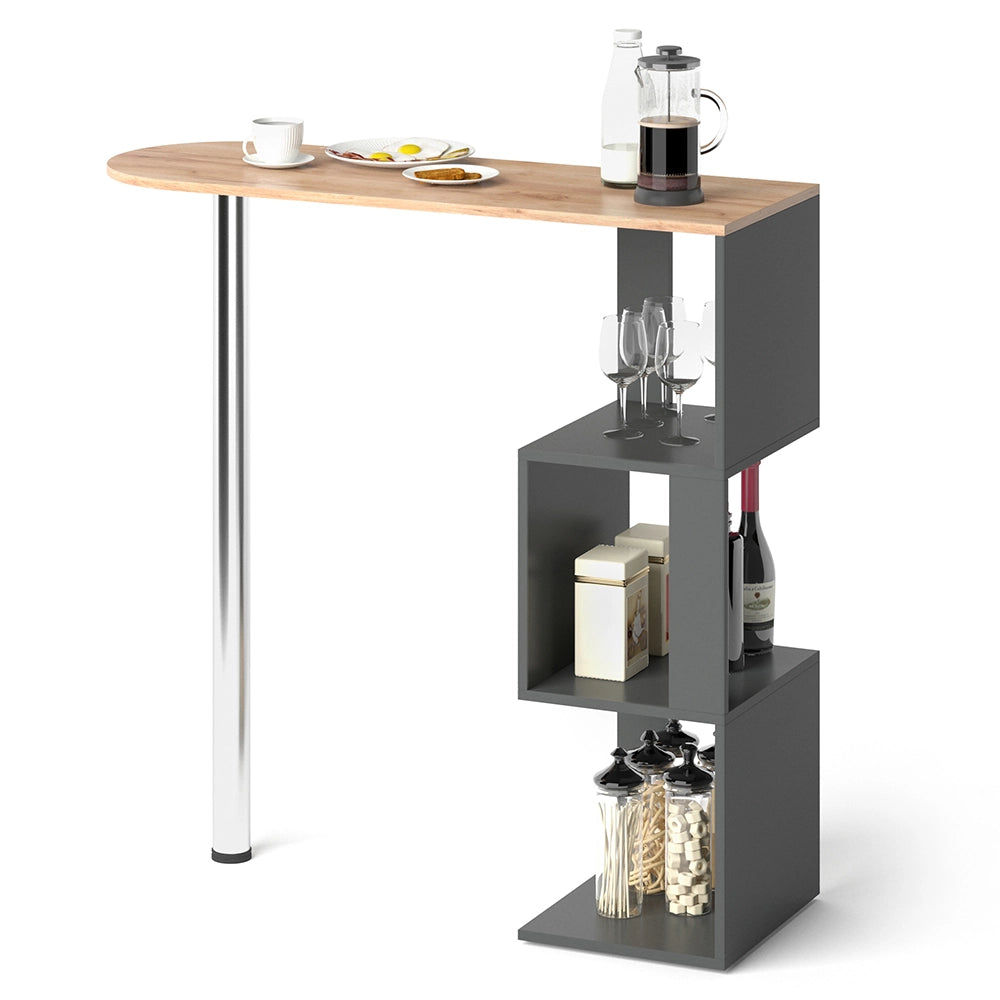 Vicco Tavolo bar alto Quercia dorata 113 x 39.8 cm