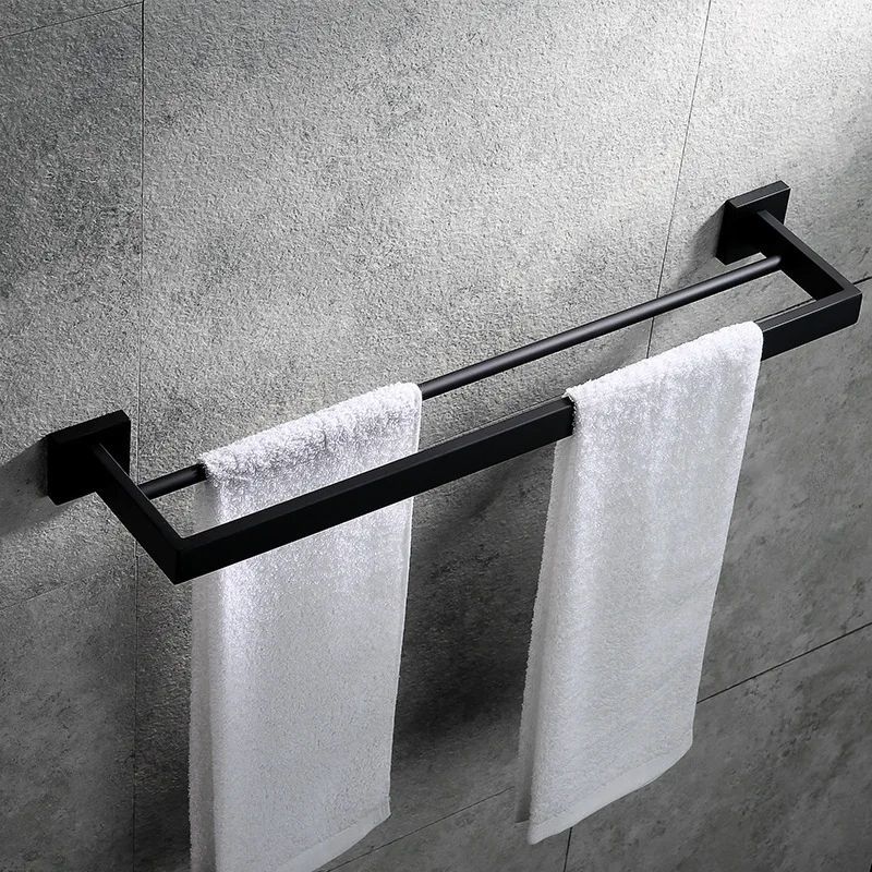 Portasciugamano Da Bagno Black Erlo 02