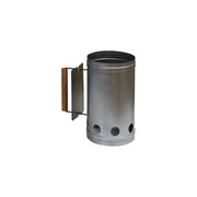 Ompagrill Ciminiera Accendi Carbonella Acciaio Alluminato Diametro 17 cm