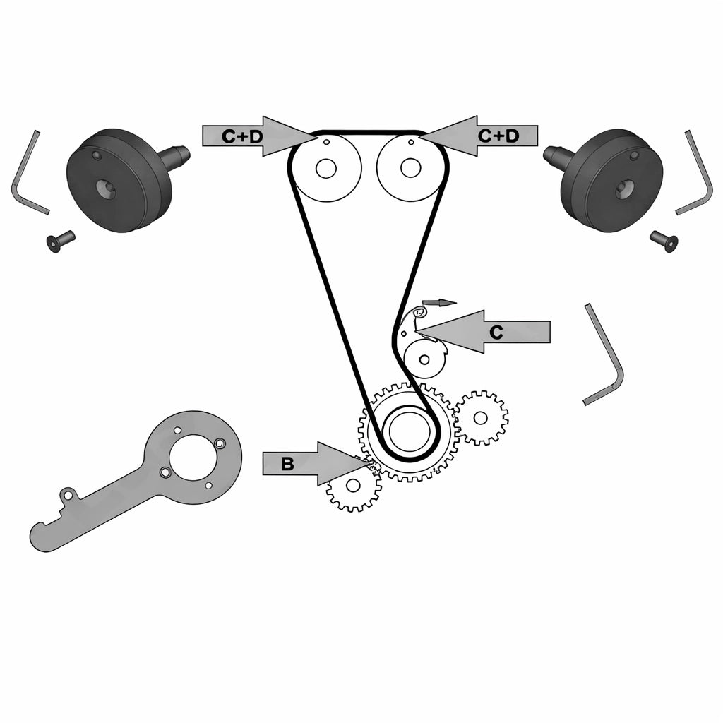 Kit Messa in Fase Motore Ford 2.0 EcoBlue TDCi con Valigetta | GS4795