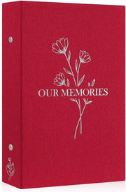 Album fotografico 10x15 cm - 300 foto - Album da inserimento - Copertina in lino - Impermeabile - Stampante argentato lussuoso - Libro di foto