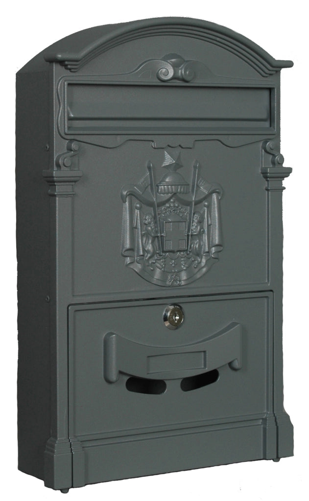 CASSETTA POSTALE REGIA POSTA ALL 26X9X41 CM GR GHISA- CHINA SUZHOU 6003- 1,0 pz