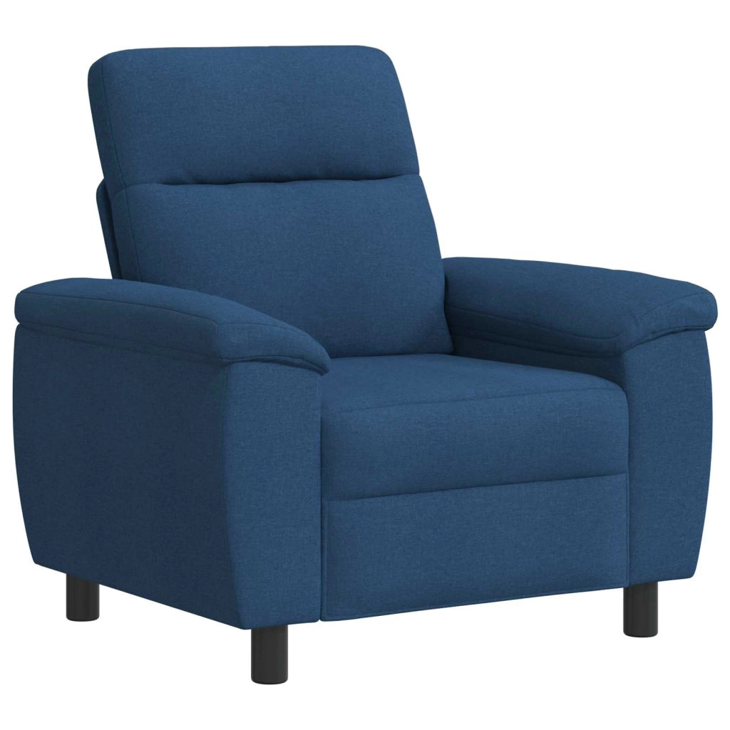 Set di divani 3 pcs Blu Tessuto 3430651
