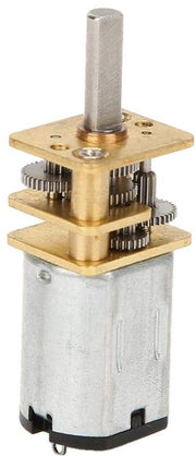 Motore a ingranaggi in metallo - 9 velocità 15-1000rpm - 3V - Alta coppia - Motore silenzioso - Facile da sostituire - Duraturo