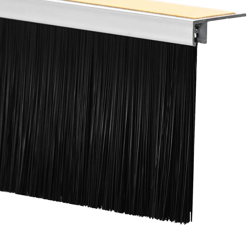 Spazzole per porte autoadesive 2 pz Bianco 100 cm CFW2520676