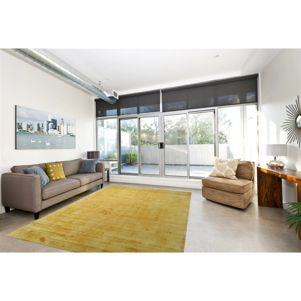 Tappeto di design Luxury 110 Giallo 200x290 cm