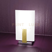 WOOD PORTATILE 1 LUCE FOGLIA ORO 1019-P-FO