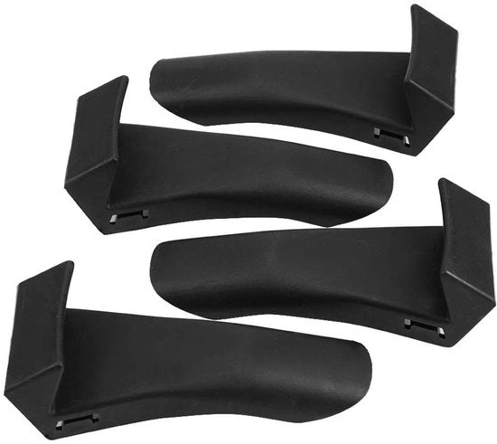 Accessori per Protezione delle Gomme 4 Pezzi - Coperture per Gomme - Accessorio per Cambio Gomme - Materiale Composito - Plastica - Resistentente allo Sfregamento - Flessibile e Duraturo