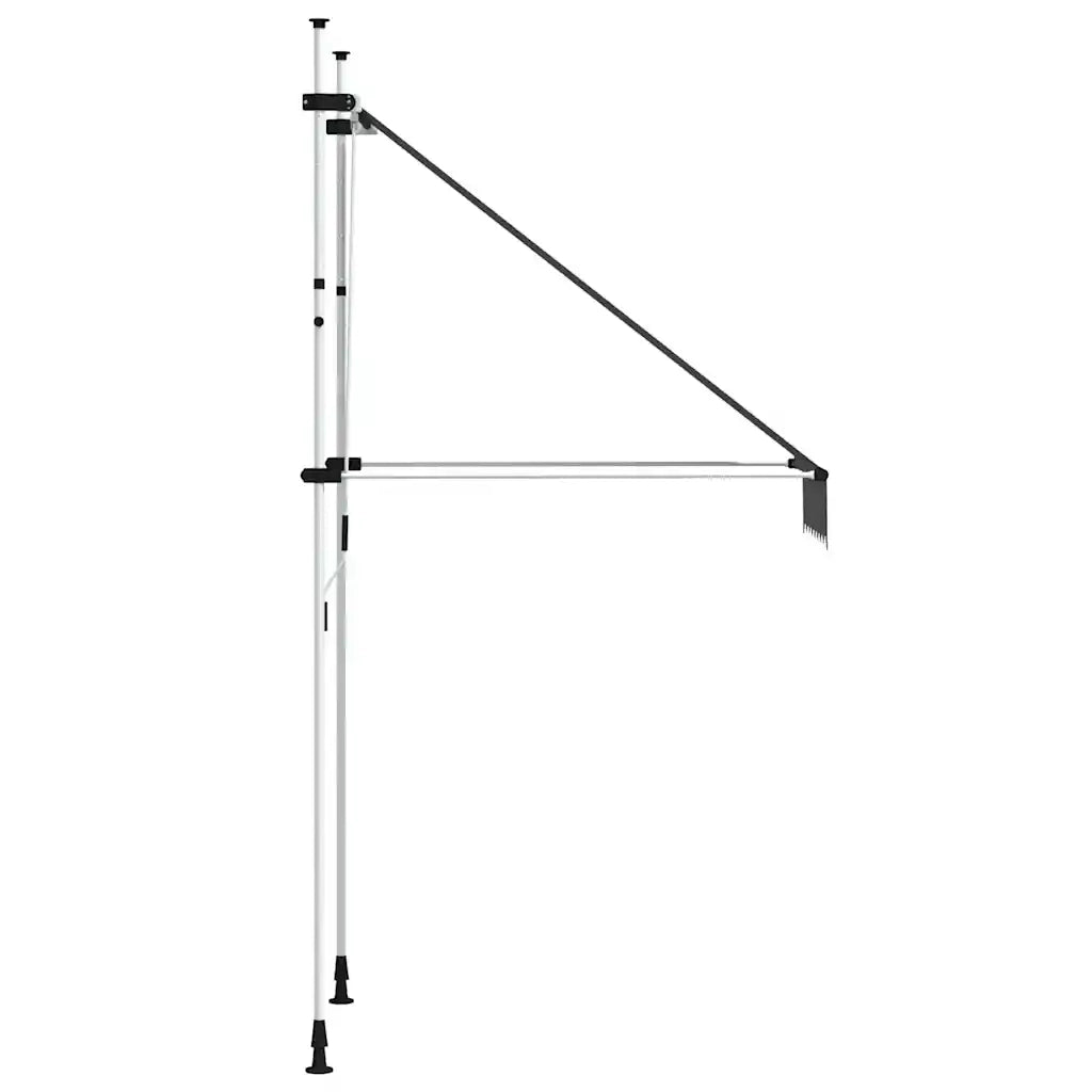 Tenda da Sole | Tenda parasole Retrattile Manuale 100 cm Antracite