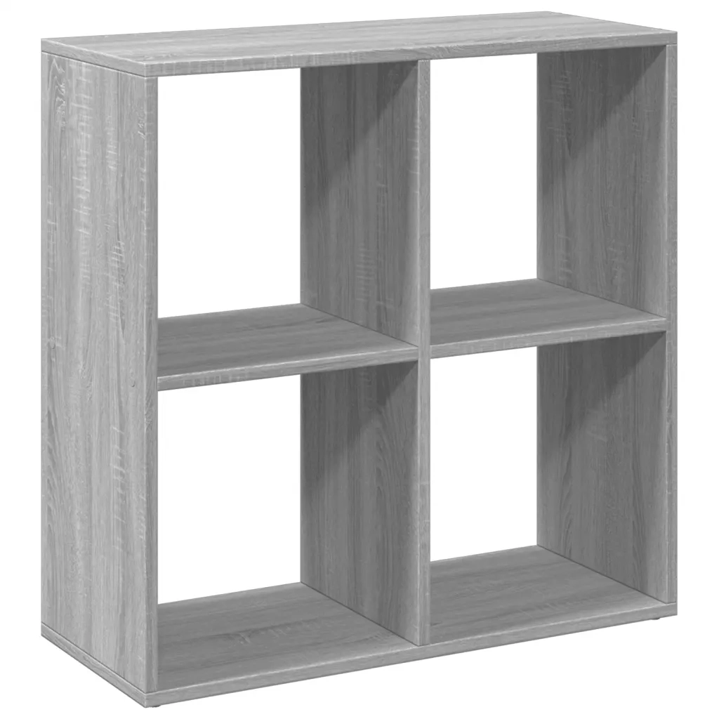 Libreria Divisorio Grigio Sonoma 69,5x29x69,5 cm in Truciolato 858008