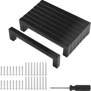 Set di maniglie in acciaio inox per cucina - 8 pezzi - 128mm - per armadi cucina, ante, mobili e decorazione interna