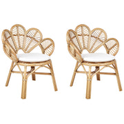Sedia pavone sedia in cotone rattan giardino esterno interno boho