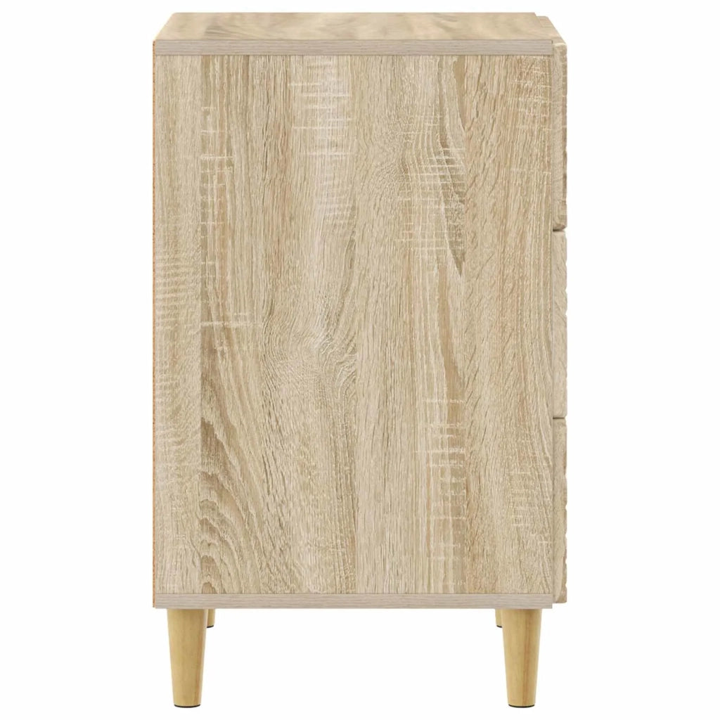 Comodino Rovere Sonoma 43 x 39,5 x 66,5 cm Legno ingegnerizzato 895017
