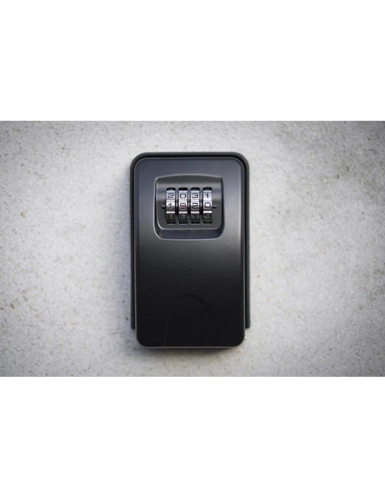 Cassetta portachiavi a combinazione 47 x 75 mm, acciaio, nera – THIRARD