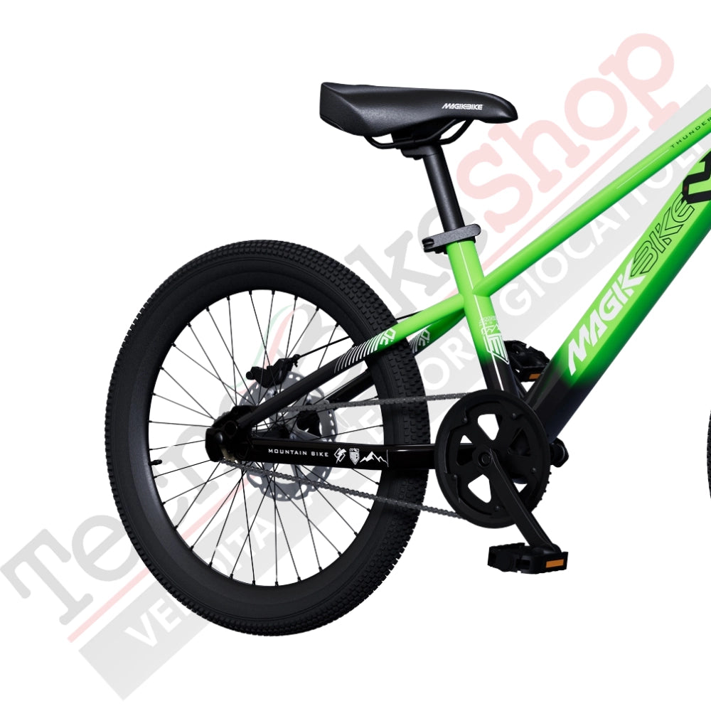 Bicicletta Bambino Magikbike New Thunder 20"-7V-Verde