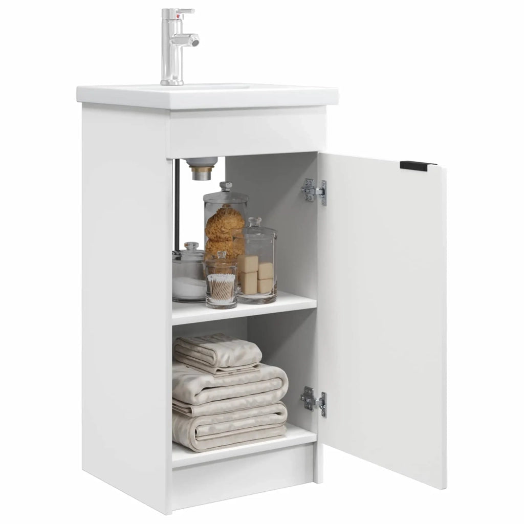 Mobile da bagno con lavabo Bianco 42 x 40 x 84,5 cm