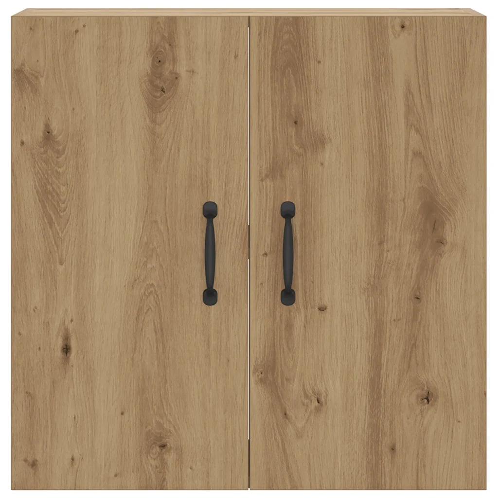 Armadietto a Muro | Mobile a Parete Rovere Artigianale 60x31x60 cm in Truciolato