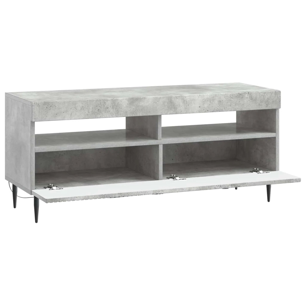 Mobile TV LED Grigio Cemento Legno ingegnerizzato 896988