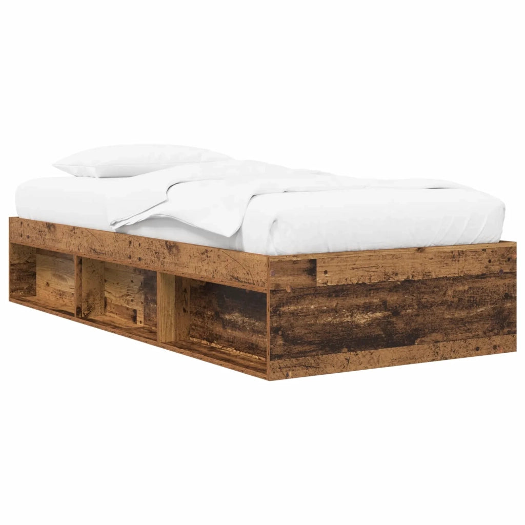Telaio del letto con storage Legno antico 80 x 200 cm 3429520