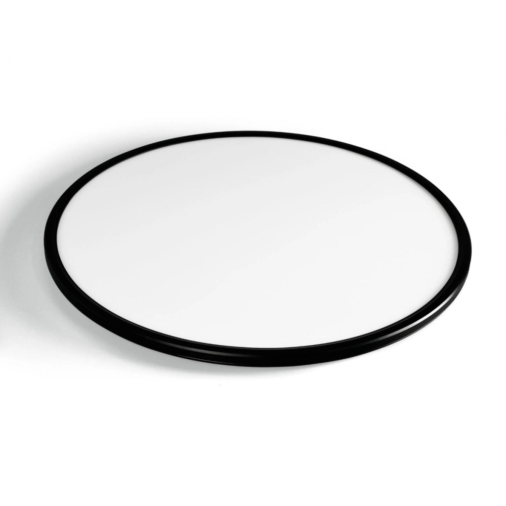 Plafoniera LED rotonda nera 50cm CCT 44W IP54 Videx