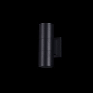 Lampada da parete Outdoor in Metallo Bowery Nero