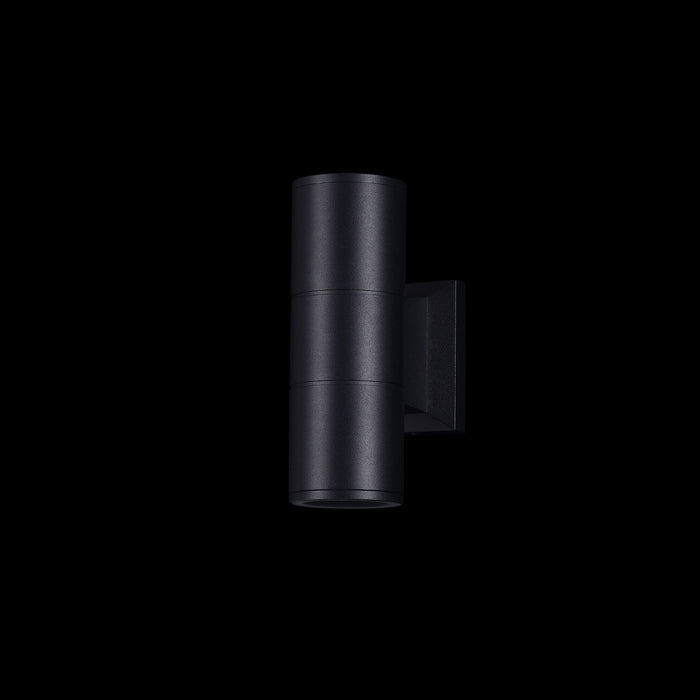 Lampada da parete Outdoor in Metallo Bowery Nero