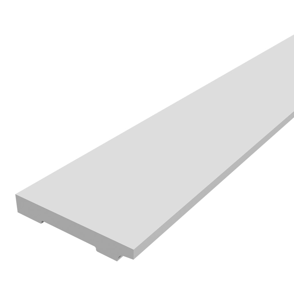 Set Coevorden 28 Profili di Battiscopa in Polistirolo Bianco 195 x 8 x 1,2 cm [neu.haus]
