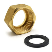 DADO IN OTTONE PER TUBI GAS + GUARNIZIONE- 1/2- MARAL- pezzi 1